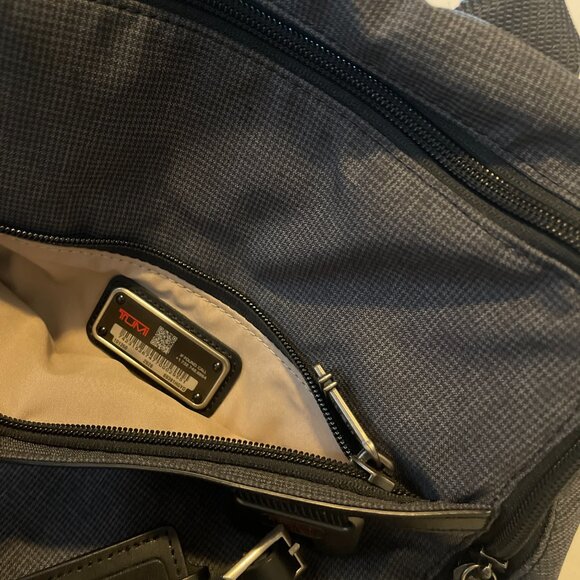 TUMI FREMONT WESTWOOD SLIM BACKPACK - Black/Gray - LIKE NEW main image 5